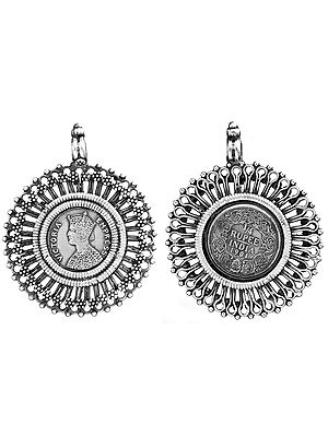 Empress Victoria Double-Sided Coin Pendant