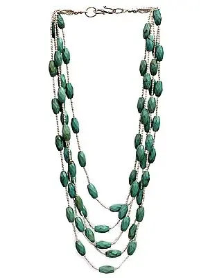Faceted Turquoise Necklace