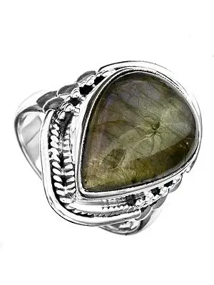 Gemstone Drop Ring