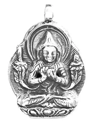 Tsongkhapa Pendant (The Great Buddhist Lama, Scholar and Reformer of Tibetan Buddhism)