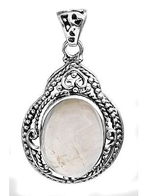 Designer Gemstone Pendant | Chalcedony Stone Jewelry