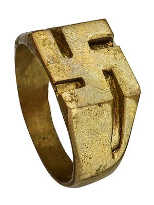 Auspicious Swastika Ring