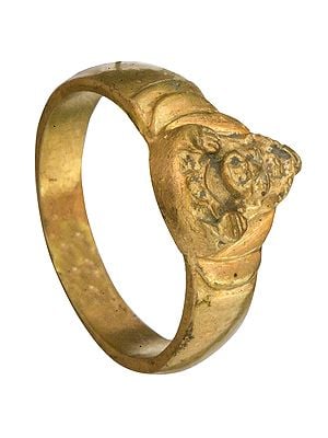 Brass Lord Shiva Ring