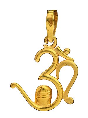 Shiva Linga OM (AUM) Pendant