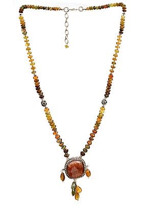 Faceted Tourmaline Necklace