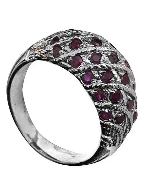 Sterling Silver Gemstone Ring
