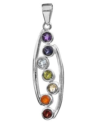 Faceted Gemstone Pendant