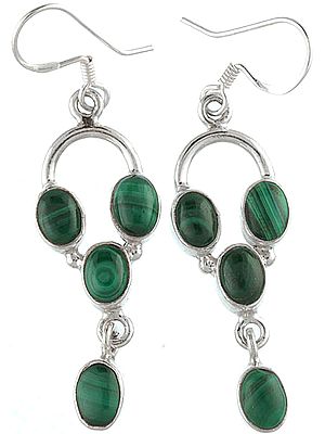 Malachite Earrings