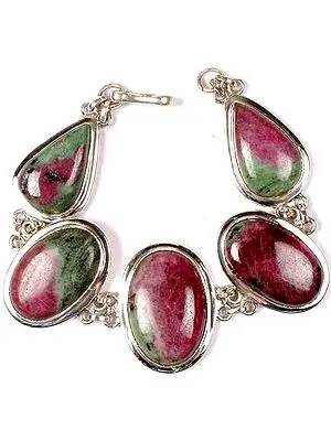 Ruby Zoisite Bracelet