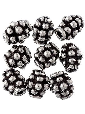 Sterling Granulated Beads (Price Per Six Pieces)