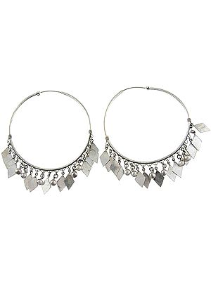 Sterling Hoop Earrings