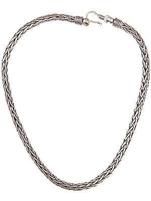 Sterling Snake Necklace