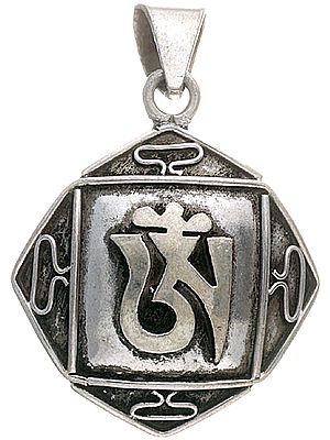 Tibetan Om (AUM) Mandala Gau Box Pendant