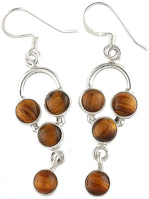 Tiger Eye Earrings