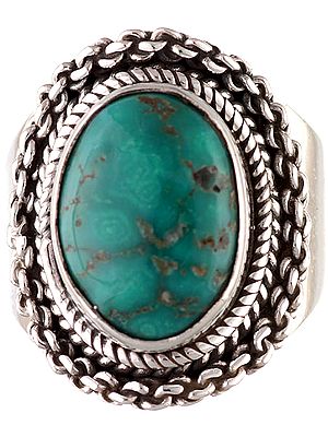 Turquoise Oval Ring