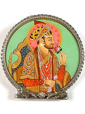 A Mughal King (Pendant & Photo Framed)