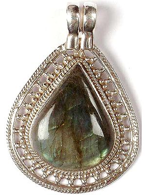 A Tear Drop of Labradorite