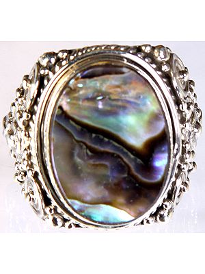Abalone Oval Ring