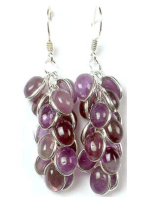 Amethyst Bunch Earrings