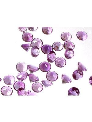Amethyst mm Round (Price Per Pair) | Round Shape Amethyst Beads