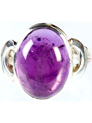 Amethyst Oval Ring
