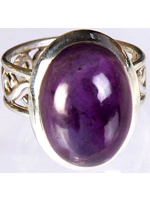 Amethyst Oval Ring