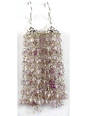 Amethyst Umbrella Chandeliers