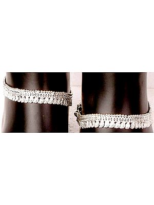 Anklets with Mango Motifs