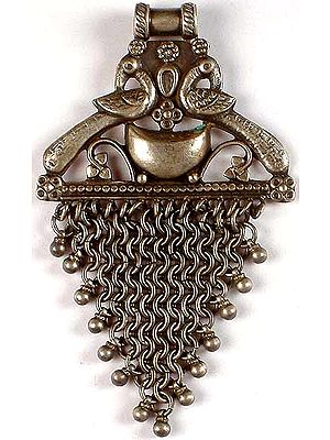 Antiquated Peacock Pendant