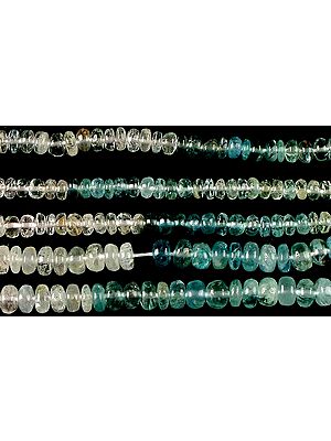 Aquamarine Plain Rondells