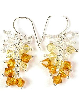 Australian Crystal Bunch Earrings