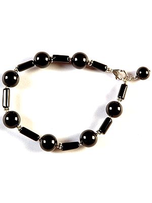 Black Onyx Beaded Bracelet