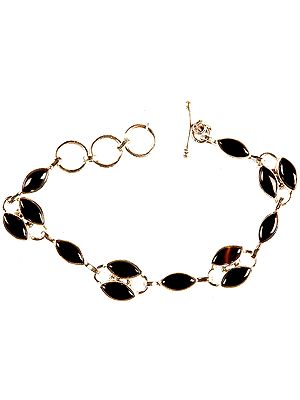 Black Onyx Marquis Bracelet