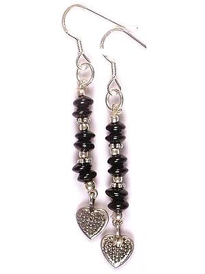 Black Onyx Valentine Earrings