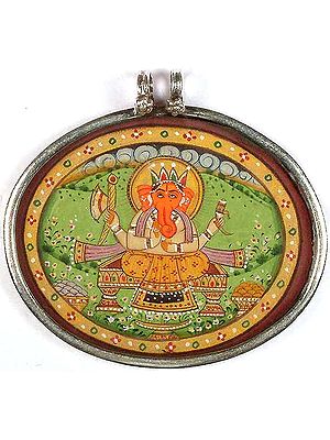 Blessing Ganesha Pendant