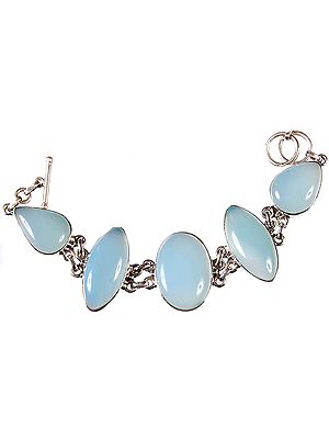 Blue Chalcedony Bracelet