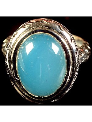 Blue Chalcedony Ring