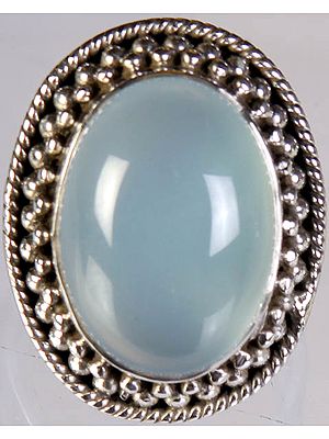 Blue Chalcedony Ring