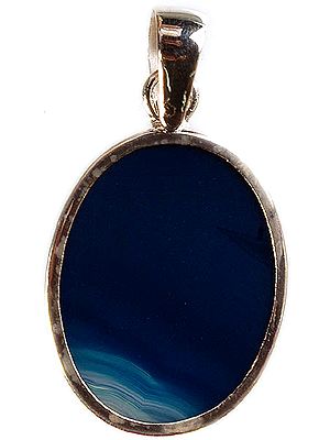 Blue Onyx Pendant