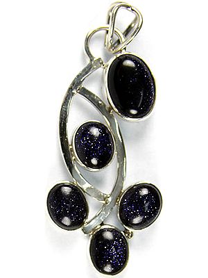 Blue Sun Sitara Pendant