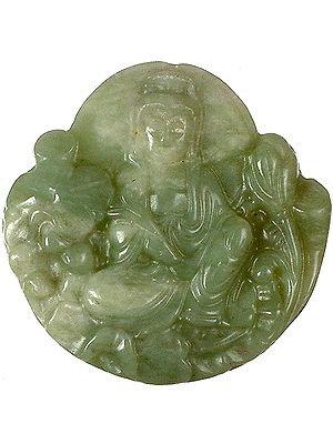 Buddha Carved in Jade