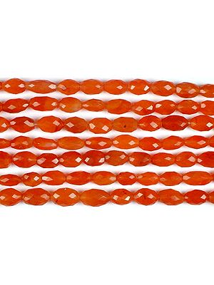 Carnelian Faceted Drums