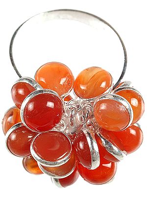 Carnelian Gypsy Ring