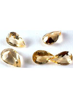 Citrine mm Pears (Price Per 5 Pieces)