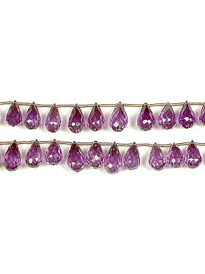 Cubic Zirconia Faceted Drops