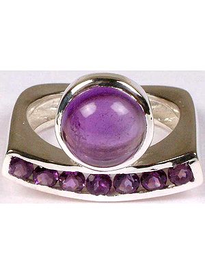Designer Amethyst Ring