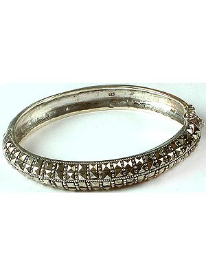 Designer Marcasite Bangle