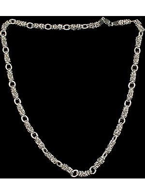 Designer Sterling Necklace Chain with Lobster Closure