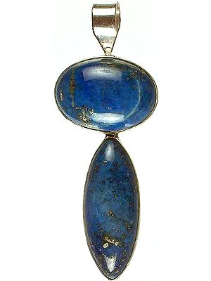 Double Lapis Lazuli Pendant