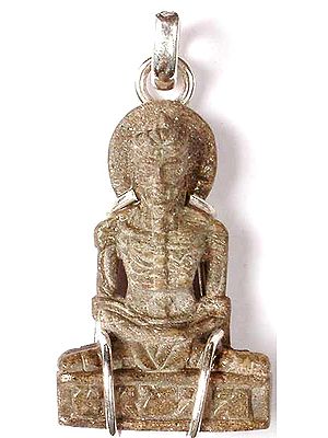 Emaciated Buddha in Sterling Grip